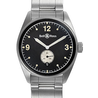 BELL＆ROSS ベル&ロス レプリカ ヴィンテージ123 k5651189 ブラック スモールセコンド